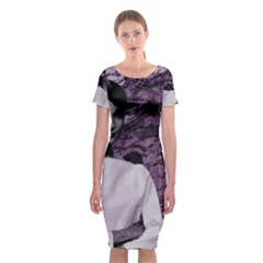 Audrey Hepburn Classic Short Sleeve Midi Dress by Valentinaart