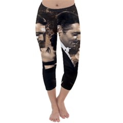 Gone With The Wind Capri Winter Leggings  by Valentinaart