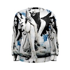 Angel Women s Sweatshirt by Valentinaart