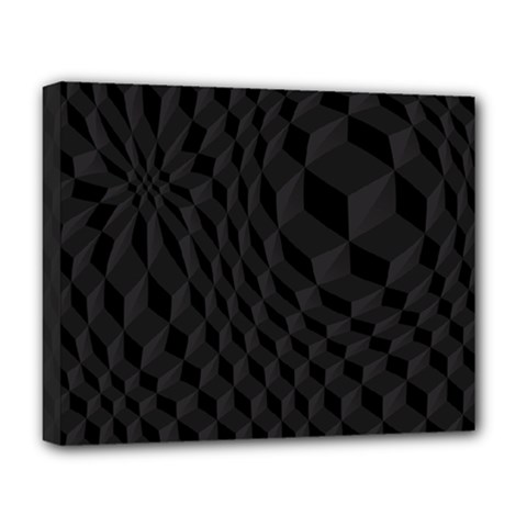 Pattern Dark Texture Background Deluxe Canvas 20  X 16   by Simbadda