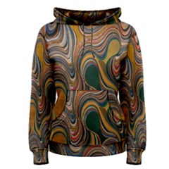 Swirl Colour Design Color Texture Women s Pullover Hoodie by Simbadda