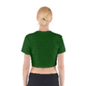 Texture Green Rush Easter Cotton Crop Top View2