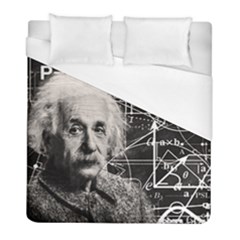 Albert Einstein Duvet Cover (full/ Double Size) by Valentinaart
