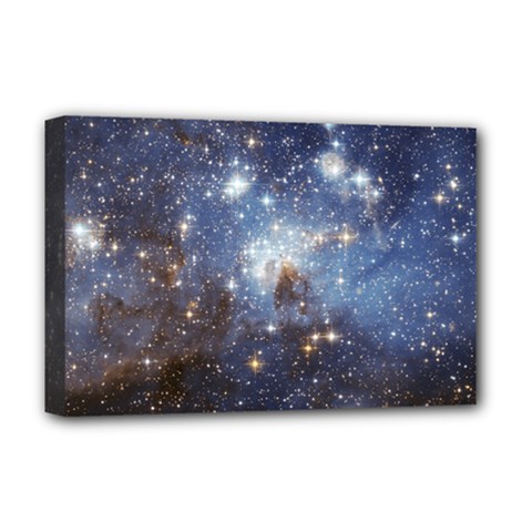 Large Magellanic Cloud Deluxe Canvas 18  X 12   by SpaceShop