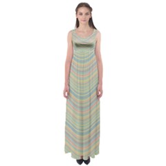 Pattern Empire Waist Maxi Dress by Valentinaart