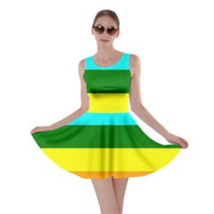 Rainbow Skater Dress by Valentinaart