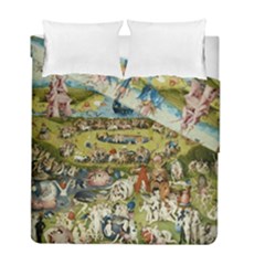 Hieronymus Bosch Garden Of Earthly Delights Duvet Cover Double Side (full/ Double Size) by MasterpiecesOfArt