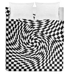 Whirl Duvet Cover Double Side (queen Size) by Simbadda