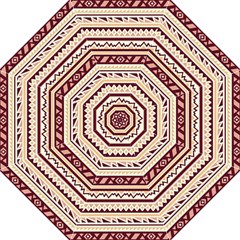 Pattern Tribal Triangle Folding Umbrellas by Alisyart