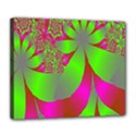 Green And Pink Fractal Deluxe Canvas 24  x 20   View1