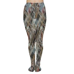 Abstract Chinese Background Created From Building Kaleidoscope Women s Tights by Simbadda