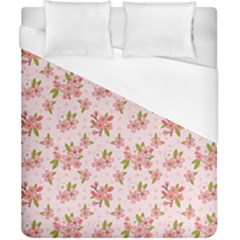 Beautiful Hand Drawn Flowers Pattern Duvet Cover (california King Size) by TastefulDesigns