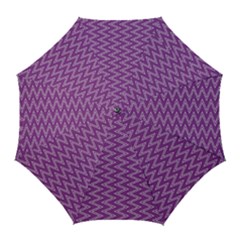Purple Zig Zag Pattern Background Wallpaper Golf Umbrellas by Nexatart