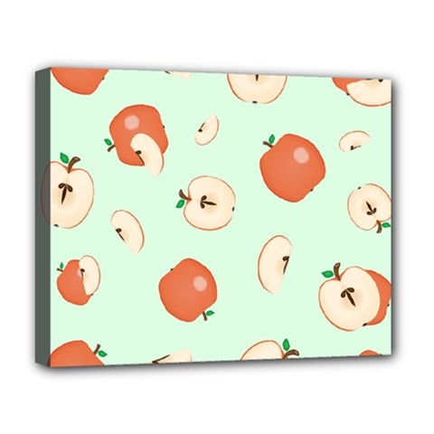 Apple Fruit Background Food Deluxe Canvas 20  X 16   by Nexatart