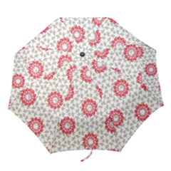 Stamping Pattern Fashion Background Folding Umbrellas by Nexatart
