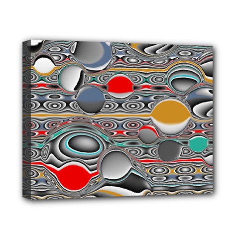 Changing Forms Abstract Canvas 10  X 8  by digitaldivadesigns