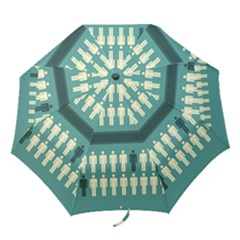 Man Peoplr Line Folding Umbrellas by Mariart