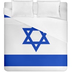 Flag Of Israel Duvet Cover (king Size) by abbeyz71