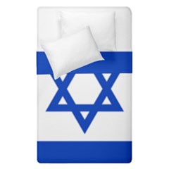 Flag Of Israel Duvet Cover Double Side (single Size) by abbeyz71