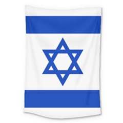 Flag Of Israel Large Tapestry by abbeyz71