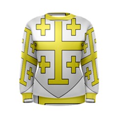 The Arms Of The Kingdom Of Jerusalem Women s Sweatshirt by abbeyz71