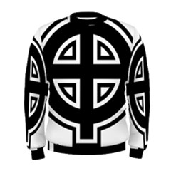 Celtic Cross Men s Sweatshirt by abbeyz71