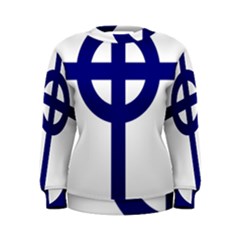 Celtic Cross  Women s Sweatshirt by abbeyz71