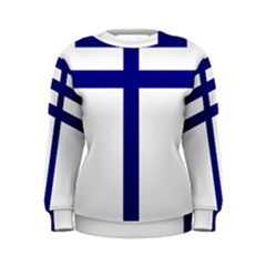 Papal Cross  Women s Sweatshirt by abbeyz71
