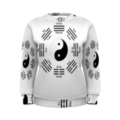 I Ching  Women s Sweatshirt by Valentinaart