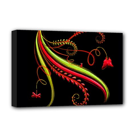 Cool Pattern Designs Deluxe Canvas 18  X 12   by Nexatart