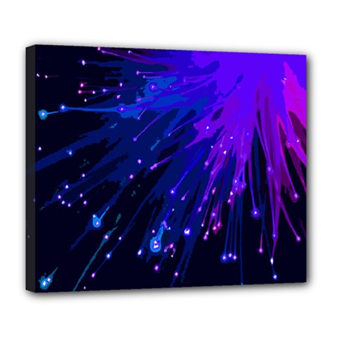 Big Bang Deluxe Canvas 24  X 20   by ValentinaDesign