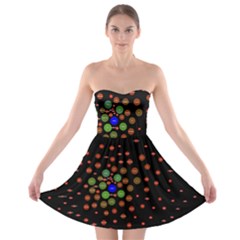 Molecular Chemistry Of Mathematical Physics Small Army Circle Strapless Bra Top Dress by Mariart