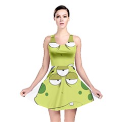 The Most Ugly Alien Ever Reversible Skater Dress by Catifornia