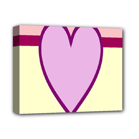 Cute Gender Gendercute Flags Love Heart Line Valentine Deluxe Canvas 14  X 11  by Mariart