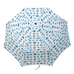 Fish Pattern Folding Umbrellas by ValentinaDesign