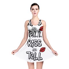 Kiss And Tell Reversible Skater Dress by Valentinaart