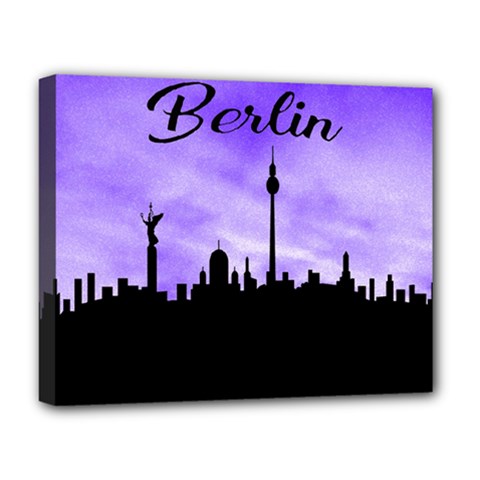 Berlin Deluxe Canvas 20  X 16   by Valentinaart