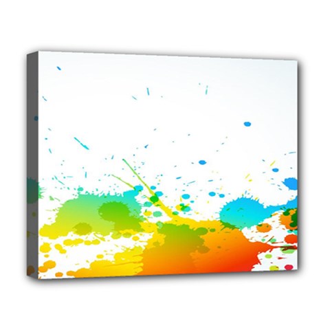 Colorful Abstract Deluxe Canvas 20  X 16   by BangZart