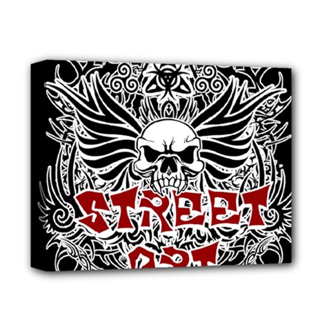 Tattoo Tribal Street Art Deluxe Canvas 14  X 11  by Valentinaart