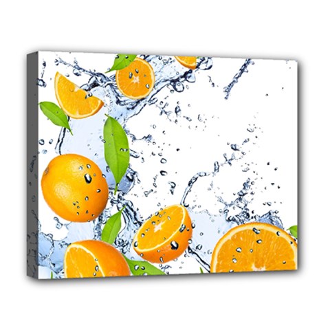 Fruits Water Vegetables Food Deluxe Canvas 20  X 16   by BangZart