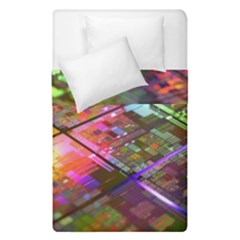 Technology Circuit Computer Duvet Cover Double Side (single Size) by BangZart