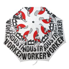 Industry Worker  Folding Umbrellas by Valentinaart
