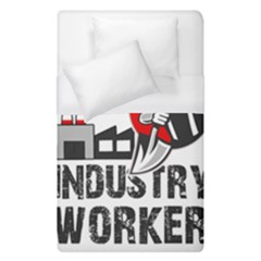 Industry Worker  Duvet Cover (single Size) by Valentinaart