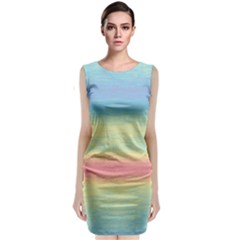 Ombre Classic Sleeveless Midi Dress by ValentinaDesign