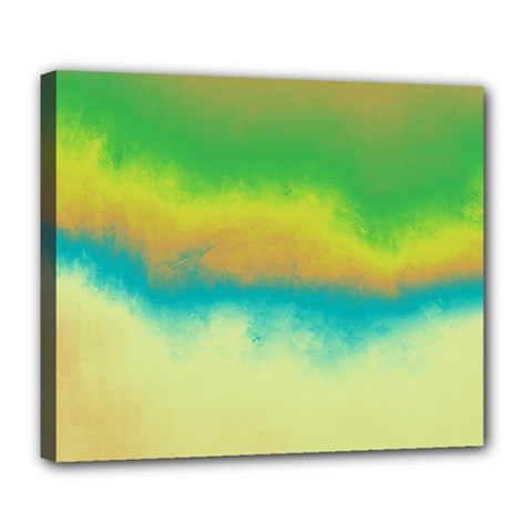 Ombre Deluxe Canvas 24  X 20   by ValentinaDesign
