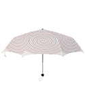 Double Line Spiral Spines Red Black Circle Folding Umbrellas View3