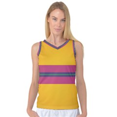 Layer Retro Colorful Transition Pack Alpha Channel Motion Line Women s Basketball Tank Top by Mariart