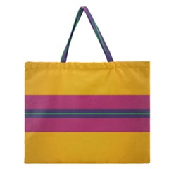 Layer Retro Colorful Transition Pack Alpha Channel Motion Line Zipper Large Tote Bag by Mariart