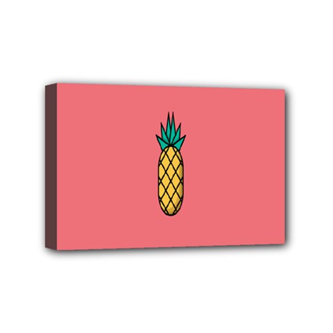 Pineapple Fruite Minimal Wallpaper Mini Canvas 6  X 4  by Mariart