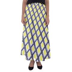Wafer Size Figure Flared Maxi Skirt by Mariart
